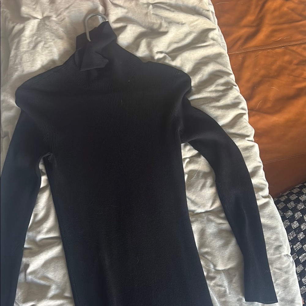 Black Turtleneck Sweater